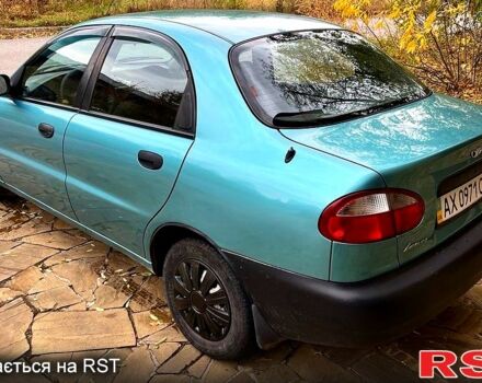Дэу Ланос 1998 в Харькове на Automoto.ua Зеленый Дэу Ланос, объемом двигателя 1.5 л и пробегом 300 тыс. км за 1350 $, фото 3 на Automoto.ua