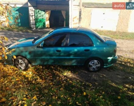 Зелений Деу Ланос, об'ємом двигуна 1.5 л та пробігом 240 тис. км за 3200 $, фото 7 на Automoto.ua