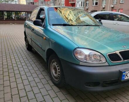 Зеленый Дэу Ланос, объемом двигателя 1.5 л и пробегом 268 тыс. км за 1200 $, фото 3 на Automoto.ua