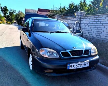 Зеленый Дэу Ланос, объемом двигателя 1.5 л и пробегом 200 тыс. км за 999 $, фото 1 на Automoto.ua