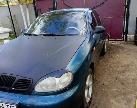 Зеленый Дэу Ланос, объемом двигателя 1.5 л и пробегом 120 тыс. км за 1550 $, фото 1 на Automoto.ua