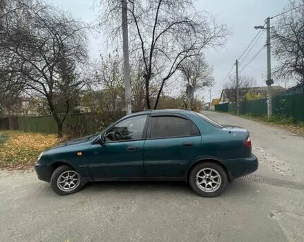 Зеленый Дэу Ланос, объемом двигателя 1.5 л и пробегом 474 тыс. км за 1250 $, фото 6 на Automoto.ua