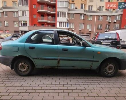 Зеленый Дэу Ланос, объемом двигателя 1.5 л и пробегом 268 тыс. км за 1200 $, фото 4 на Automoto.ua
