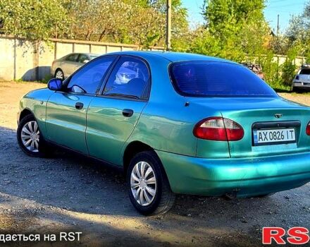 Зеленый Дэу Ланос, объемом двигателя 1.5 л и пробегом 0 тыс. км за 1250 $, фото 2 на Automoto.ua