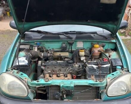 Деу Ланос 1998 у Ужгороді на Automoto.ua Зелений Деу Ланос, об'ємом двигуна 1.5 л та пробігом 350 тис. км за 1200 $, фото 3 на Automoto.ua