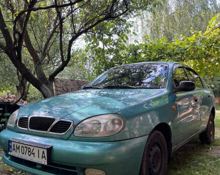 Зелений Деу Ланос, об'ємом двигуна 1.5 л та пробігом 250 тис. км за 2500 $, фото 2 на Automoto.ua