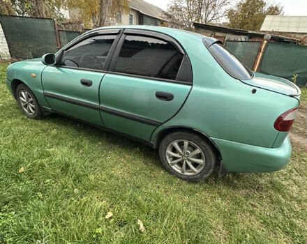 Зелений Деу Ланос, об'ємом двигуна 1.5 л та пробігом 200 тис. км за 2500 $, фото 3 на Automoto.ua