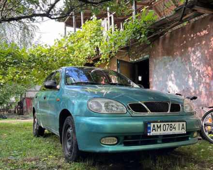 Зелений Деу Ланос, об'ємом двигуна 1.5 л та пробігом 250 тис. км за 2500 $, фото 1 на Automoto.ua