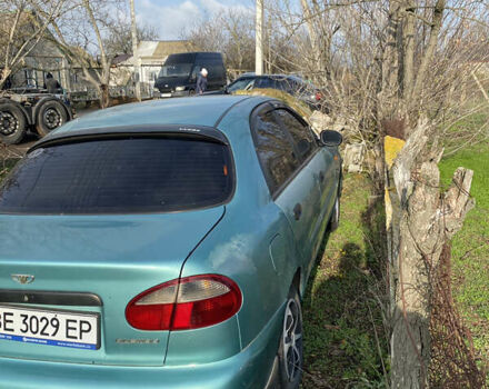 Зеленый Дэу Ланос, объемом двигателя 1.5 л и пробегом 250 тыс. км за 1200 $, фото 4 на Automoto.ua