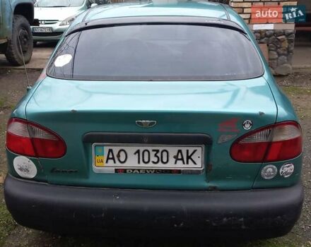 Деу Ланос 1998 у Ужгороді на Automoto.ua Зелений Деу Ланос, об'ємом двигуна 1.5 л та пробігом 350 тис. км за 1200 $, фото 2 на Automoto.ua