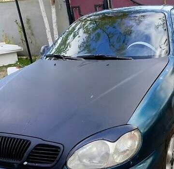 Зеленый Дэу Ланос, объемом двигателя 1.5 л и пробегом 120 тыс. км за 1550 $, фото 2 на Automoto.ua