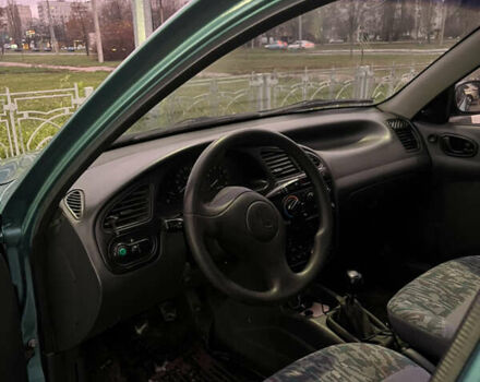 Зелений Деу Ланос, об'ємом двигуна 1.5 л та пробігом 240 тис. км за 2400 $, фото 7 на Automoto.ua