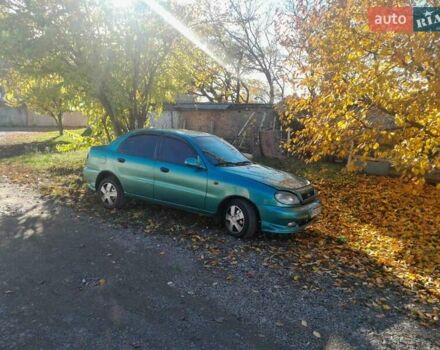 Зелений Деу Ланос, об'ємом двигуна 1.5 л та пробігом 240 тис. км за 3200 $, фото 5 на Automoto.ua