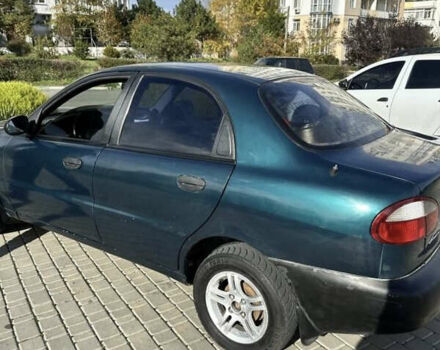 Зеленый Дэу Ланос, объемом двигателя 1.5 л и пробегом 215 тыс. км за 1900 $, фото 3 на Automoto.ua