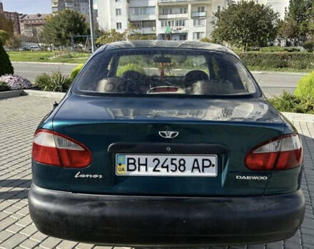 Зеленый Дэу Ланос, объемом двигателя 1.5 л и пробегом 215 тыс. км за 1900 $, фото 5 на Automoto.ua