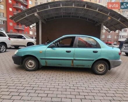 Зеленый Дэу Ланос, объемом двигателя 1.5 л и пробегом 268 тыс. км за 1200 $, фото 5 на Automoto.ua