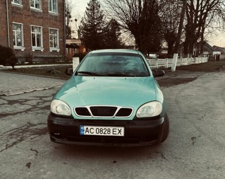 Зеленый Дэу Ланос, объемом двигателя 1.5 л и пробегом 300 тыс. км за 1100 $, фото 1 на Automoto.ua