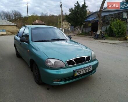 Зеленый Дэу Ланос, объемом двигателя 1.5 л и пробегом 245 тыс. км за 1100 $, фото 1 на Automoto.ua