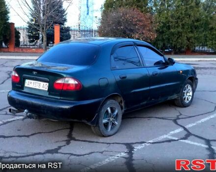 Зеленый Дэу Ланос, объемом двигателя 15 л и пробегом 450 тыс. км за 1100 $, фото 3 на Automoto.ua