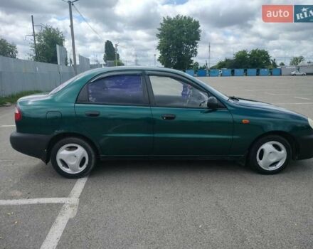 Зеленый Дэу Ланос, объемом двигателя 1.5 л и пробегом 225 тыс. км за 1900 $, фото 3 на Automoto.ua