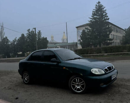 Зелений Деу Ланос, об'ємом двигуна 1.6 л та пробігом 470 тис. км за 2400 $, фото 1 на Automoto.ua