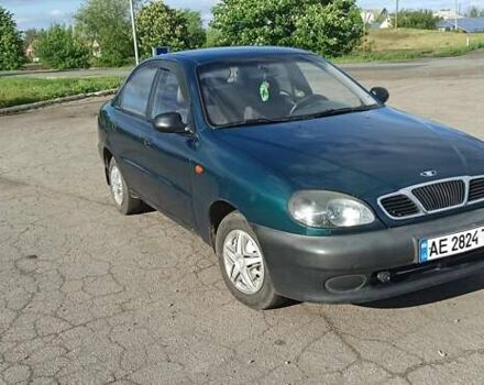 Деу Ланос 2002 у Петропавловке на Automoto.ua Зелений Деу Ланос, об'ємом двигуна 1.5 л та пробігом 300 тис. км за 1600 $, фото 1 на Automoto.ua