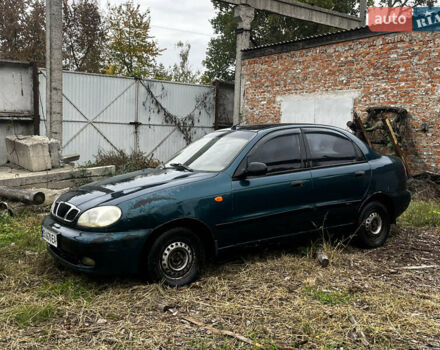 Зеленый Дэу Ланос, объемом двигателя 1.5 л и пробегом 200 тыс. км за 1400 $, фото 13 на Automoto.ua