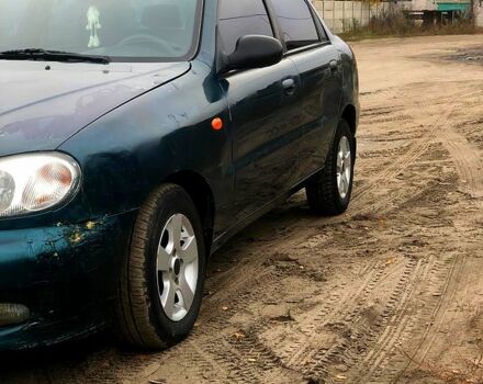 Деу Ланос 2002 у Змиеве на Automoto.ua Зелений Деу Ланос, об'ємом двигуна 1.5 л та пробігом 123 тис. км за 1700 $, фото 2 на Automoto.ua