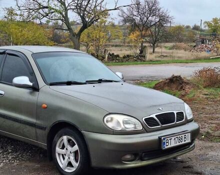 Дэу Ланос 2002 в Высокополье на Automoto.ua Зеленый Дэу Ланос, объемом двигателя 1.5 л и пробегом 170 тыс. км за 2700 $, фото 8 на Automoto.ua