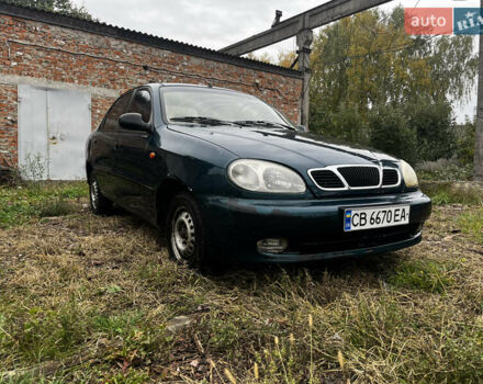 Зеленый Дэу Ланос, объемом двигателя 1.5 л и пробегом 200 тыс. км за 1400 $, фото 15 на Automoto.ua