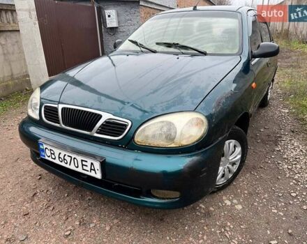 Зелений Деу Ланос, об'ємом двигуна 1.5 л та пробігом 200 тис. км за 1500 $, фото 4 на Automoto.ua