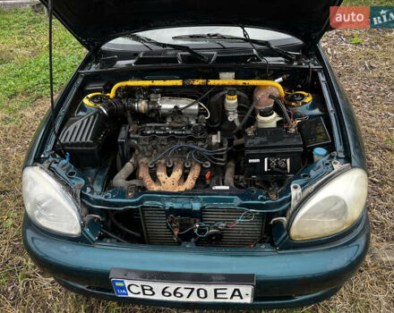 Зеленый Дэу Ланос, объемом двигателя 1.5 л и пробегом 200 тыс. км за 1400 $, фото 16 на Automoto.ua