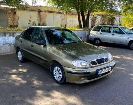 Зеленый Дэу Ланос, объемом двигателя 1.5 л и пробегом 217 тыс. км за 2250 $, фото 3 на Automoto.ua