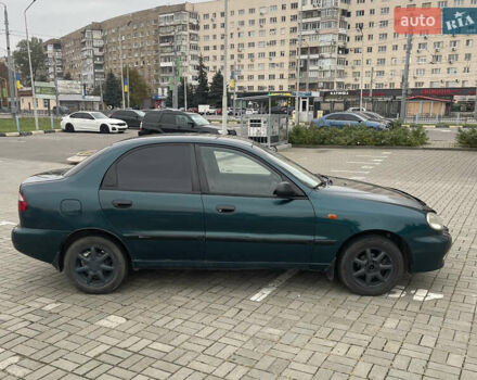 Зеленый Дэу Ланос, объемом двигателя 1.5 л и пробегом 236 тыс. км за 2100 $, фото 7 на Automoto.ua