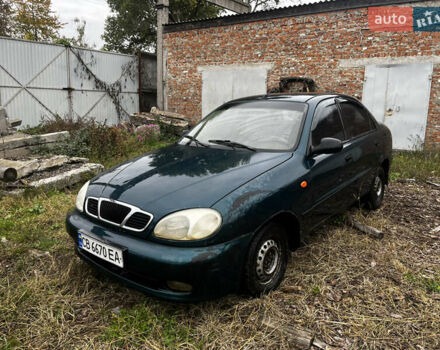 Зеленый Дэу Ланос, объемом двигателя 1.5 л и пробегом 200 тыс. км за 1400 $, фото 10 на Automoto.ua