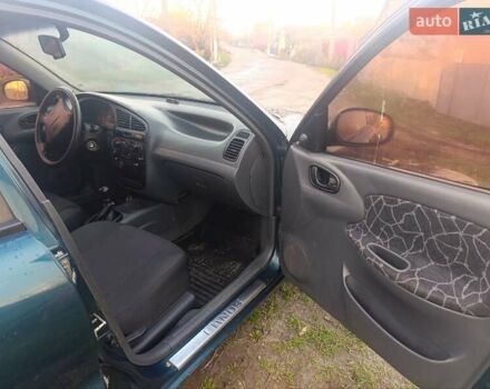 Зелений Деу Ланос, об'ємом двигуна 1.6 л та пробігом 290 тис. км за 1450 $, фото 8 на Automoto.ua