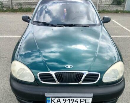 Зеленый Дэу Ланос, объемом двигателя 1.5 л и пробегом 225 тыс. км за 1900 $, фото 1 на Automoto.ua