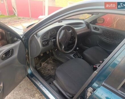 Зелений Деу Ланос, об'ємом двигуна 1.6 л та пробігом 290 тис. км за 1450 $, фото 1 на Automoto.ua