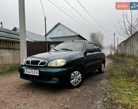Зелений Деу Ланос, об'ємом двигуна 1.5 л та пробігом 200 тис. км за 1500 $, фото 13 на Automoto.ua