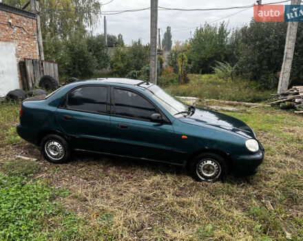 Зеленый Дэу Ланос, объемом двигателя 1.5 л и пробегом 200 тыс. км за 1400 $, фото 8 на Automoto.ua