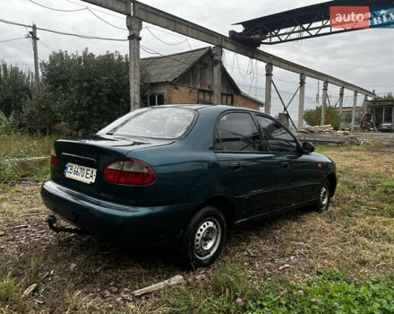 Зеленый Дэу Ланос, объемом двигателя 1.5 л и пробегом 200 тыс. км за 1400 $, фото 6 на Automoto.ua