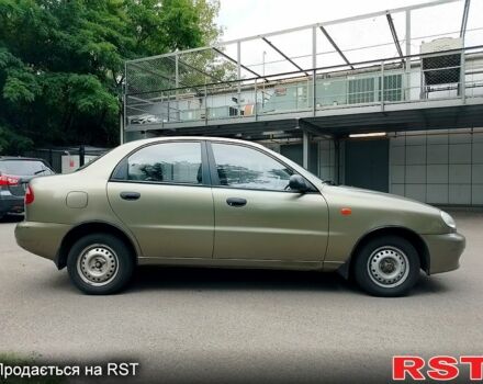 Зеленый Дэу Ланос, объемом двигателя 1.5 л и пробегом 187 тыс. км за 2900 $, фото 1 на Automoto.ua