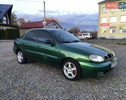 Дэу Ланос 2003 в Виноградове на Automoto.ua Зеленый Дэу Ланос, объемом двигателя 1.6 л и пробегом 255 тыс. км за 3350 $, фото 9 на Automoto.ua