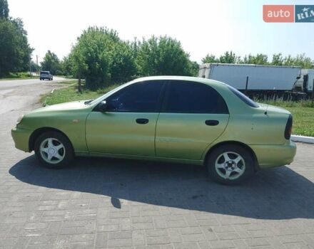 Зеленый Дэу Ланос, объемом двигателя 1.6 л и пробегом 230 тыс. км за 1399 $, фото 1 на Automoto.ua