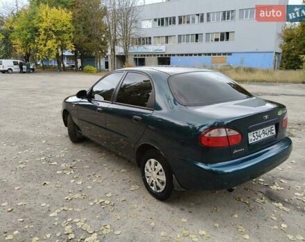 Дэу Ланос 2003 в Запорожье на Automoto.ua Зеленый Дэу Ланос, объемом двигателя 1.5 л и пробегом 97 тыс. км за 3300 $, фото 2 на Automoto.ua