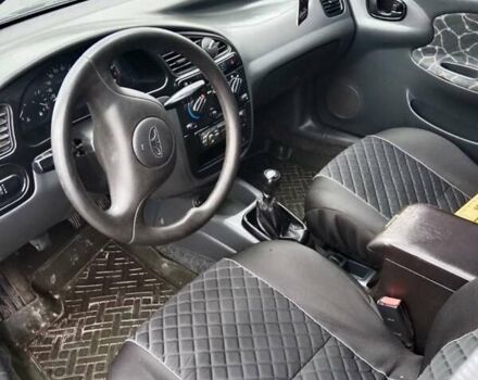 Зеленый Дэу Ланос, объемом двигателя 1.5 л и пробегом 240 тыс. км за 1999 $, фото 8 на Automoto.ua