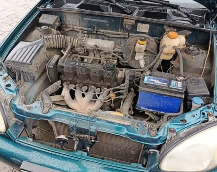 Зеленый Дэу Ланос, объемом двигателя 1.5 л и пробегом 256 тыс. км за 1450 $, фото 9 на Automoto.ua