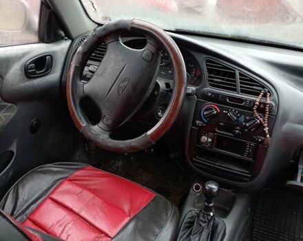 Зеленый Дэу Ланос, объемом двигателя 1.5 л и пробегом 350 тыс. км за 850 $, фото 10 на Automoto.ua