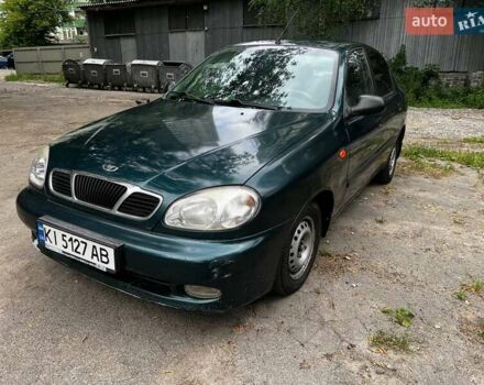 Зеленый Дэу Ланос, объемом двигателя 1.5 л и пробегом 242 тыс. км за 2000 $, фото 2 на Automoto.ua