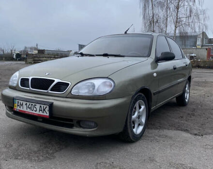 Зеленый Дэу Ланос, объемом двигателя 1.35 л и пробегом 361 тыс. км за 1700 $, фото 1 на Automoto.ua